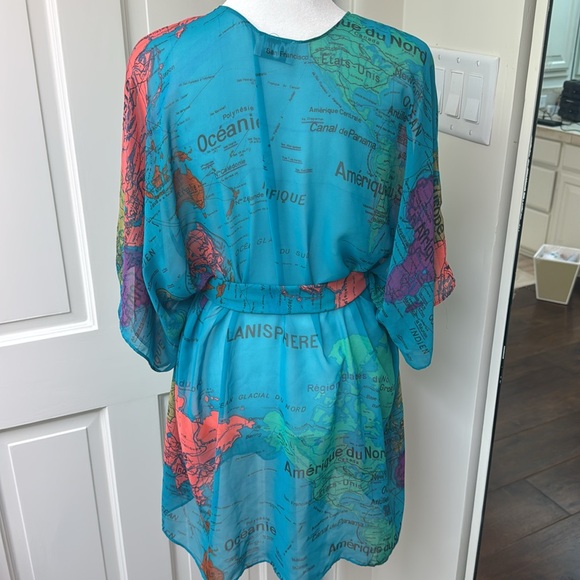 Show Me Your MuMu - A Whole Mu World Kimono Wrap - Size: Small - Picture 5 of 8